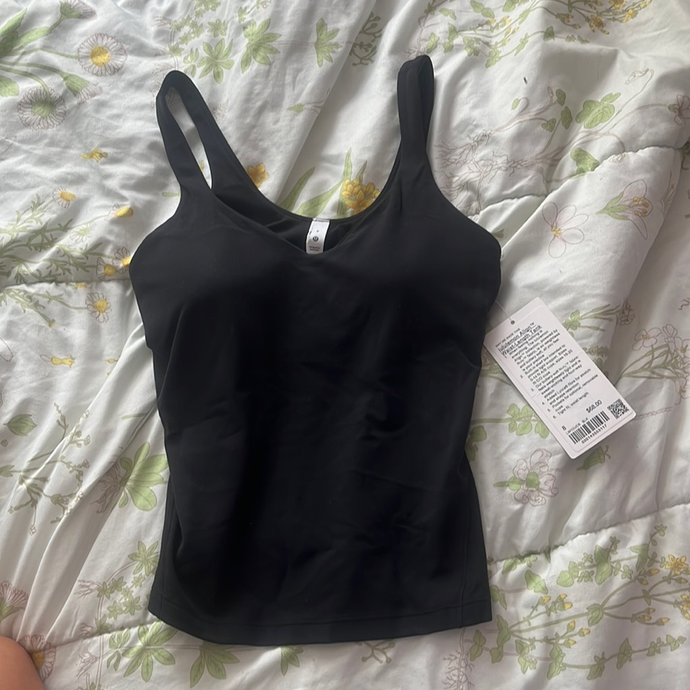 BRAND NEW black lululemon align tank